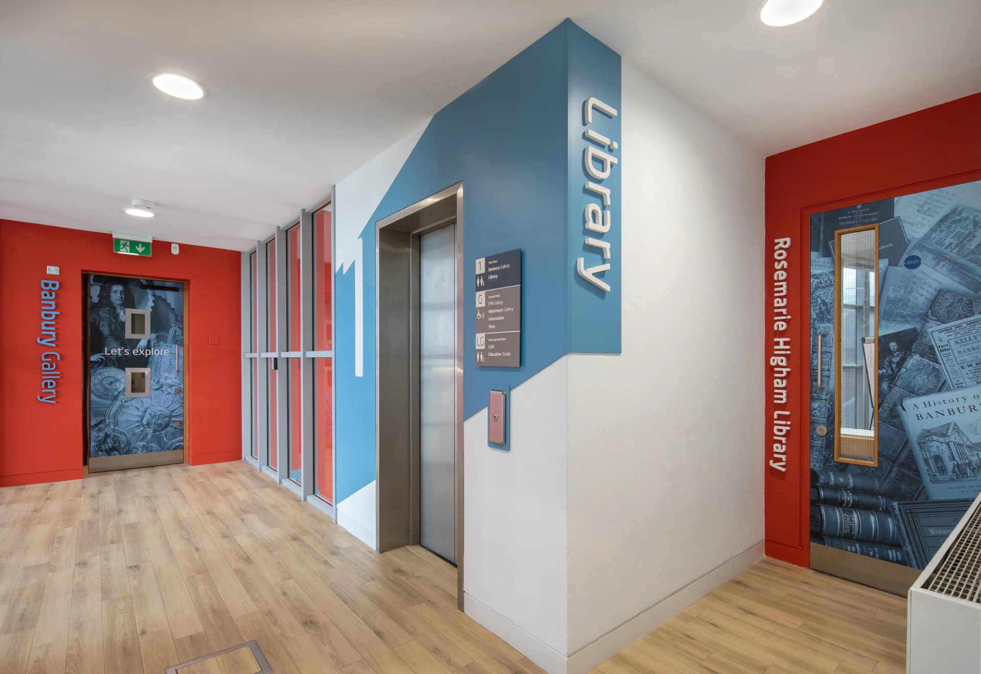 Museum Library gets Graphic Treatment - Oxford Architects