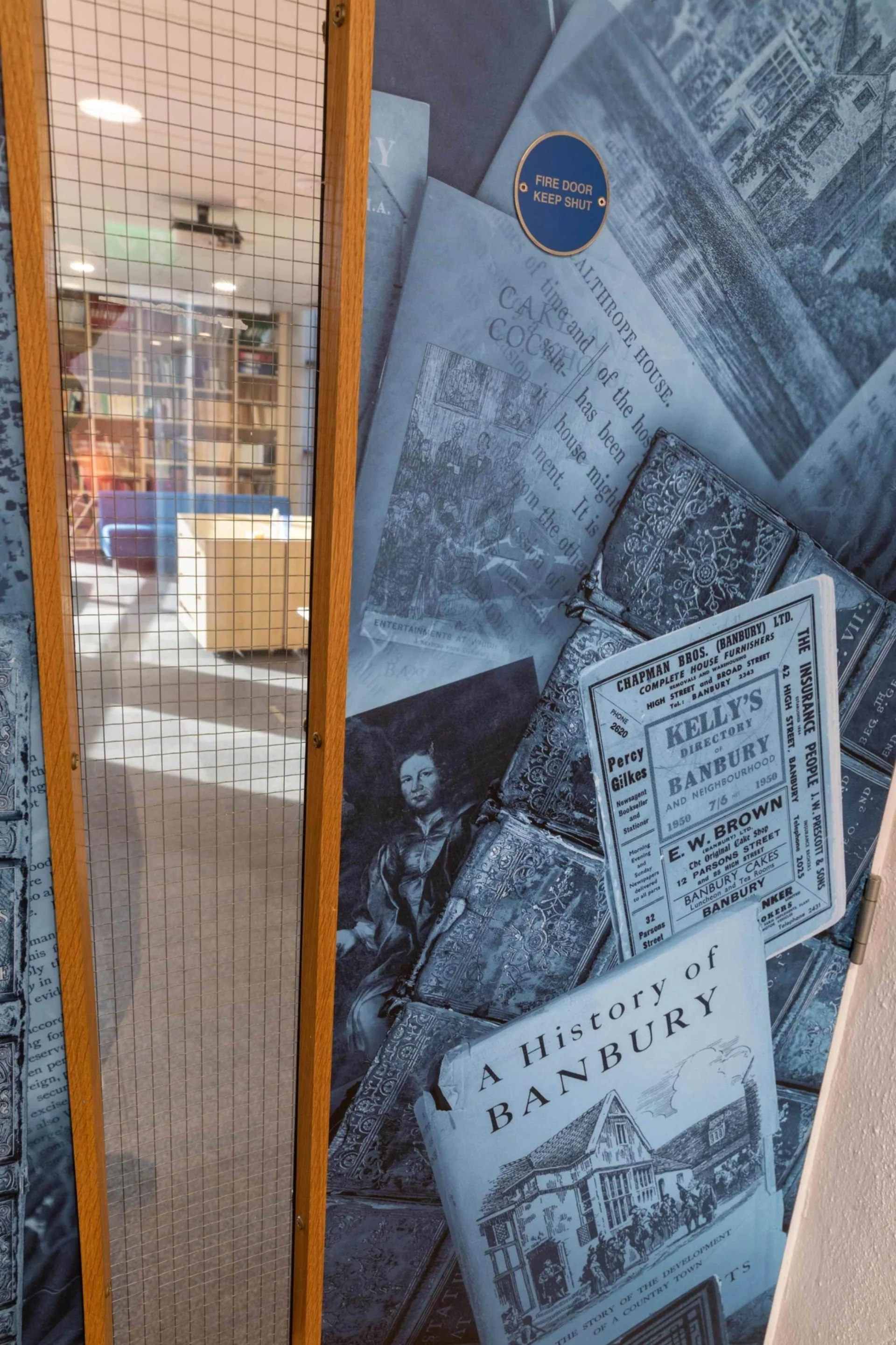 Higham Library Museum Library gets Graphic Treatment - Oxford Architects