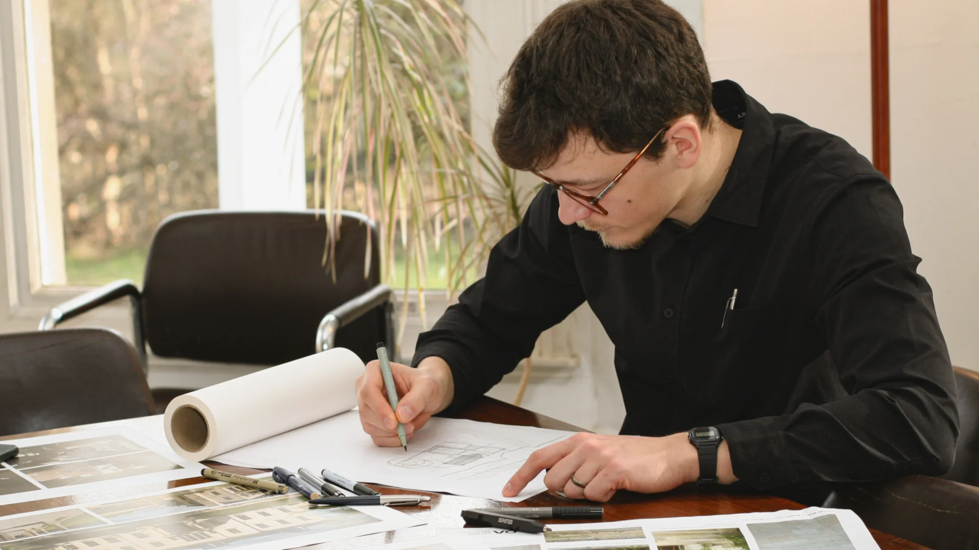 Architect Working