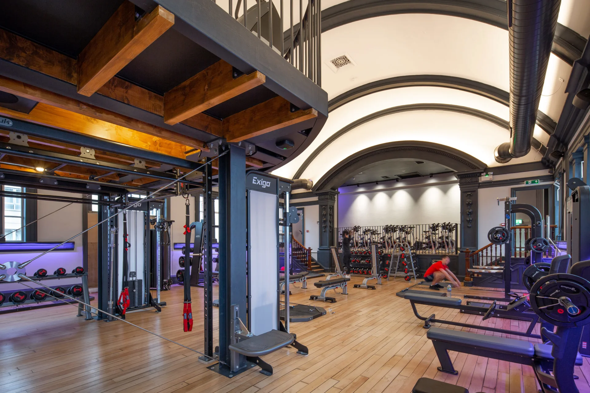 Gym Library Former Library Turned Fitness Gym: Luxe Fitness Gym - Projects - Oxford ...