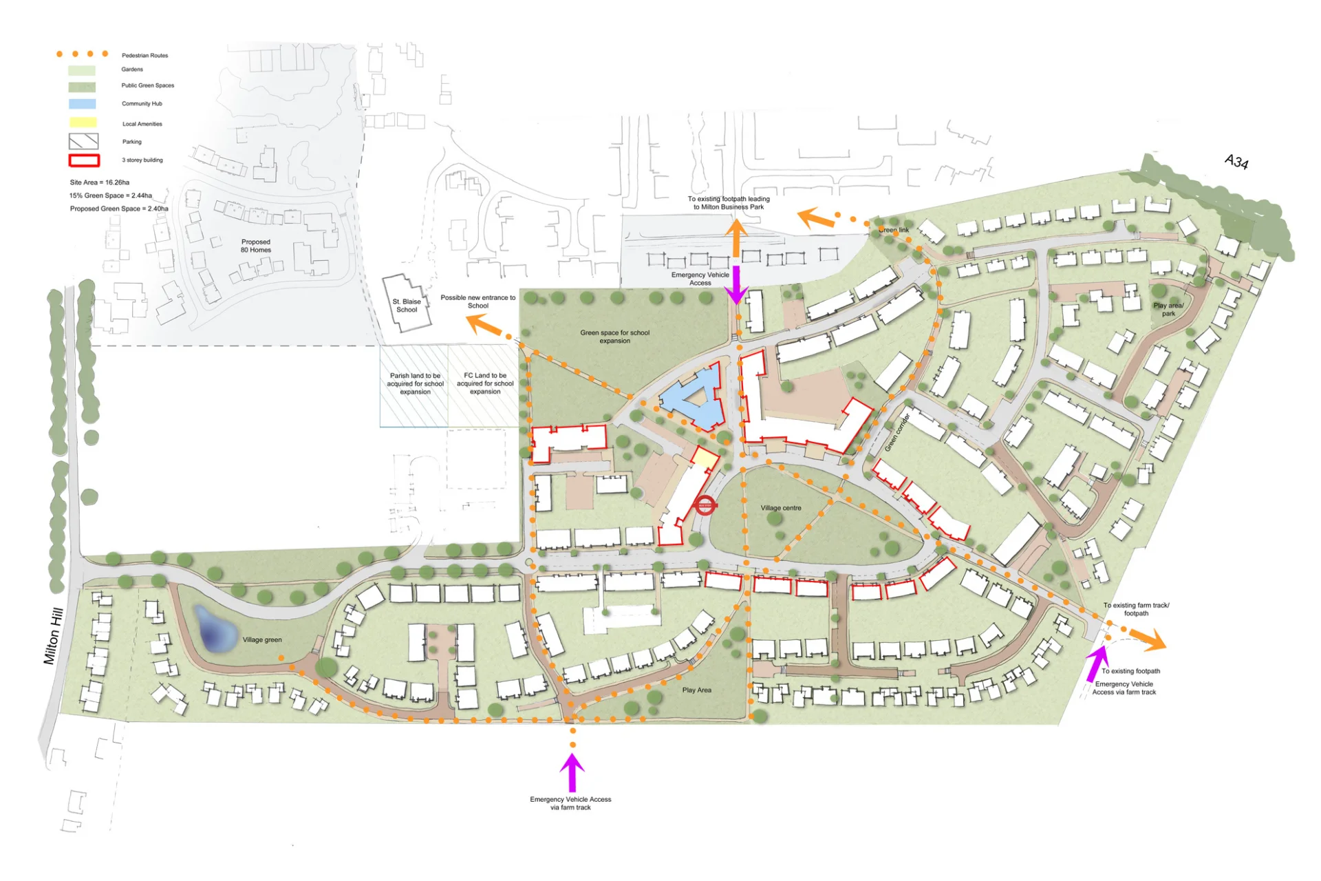 Milton Heights Masterplan